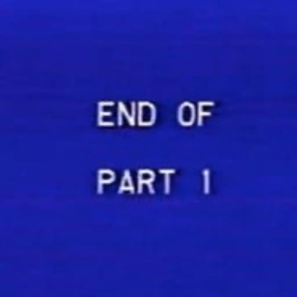 End of pt. 1