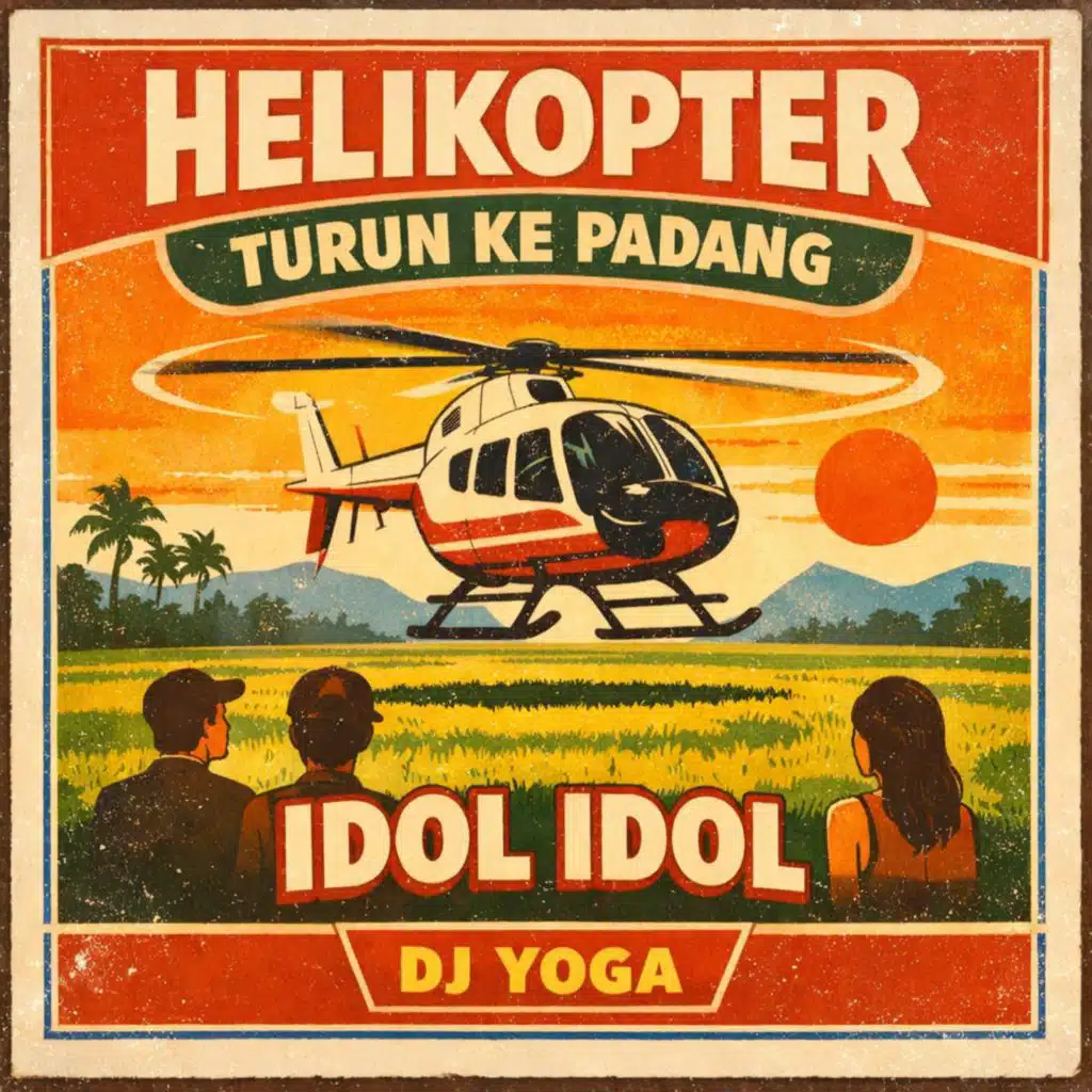 HELIKOPTER TURUN KE PADANG IDOL IDOL