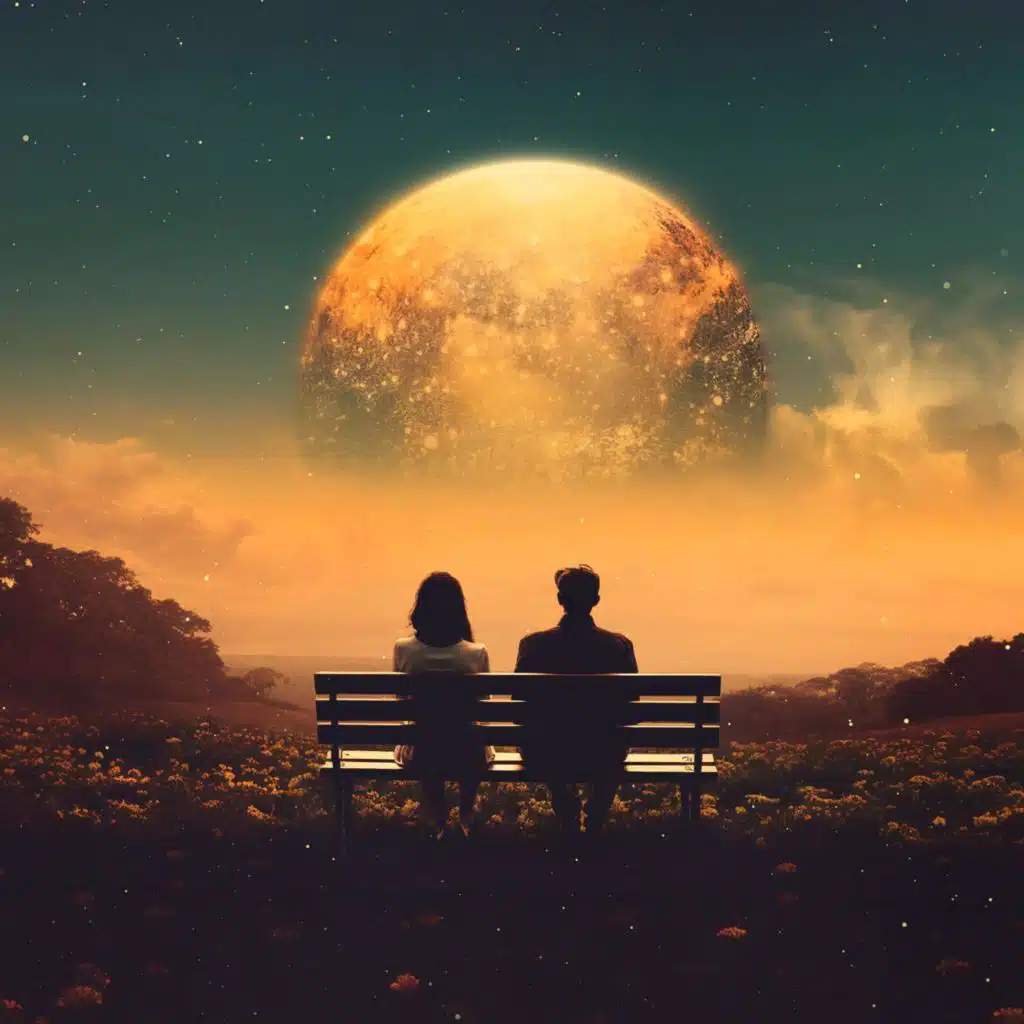 Moonlit Conversation