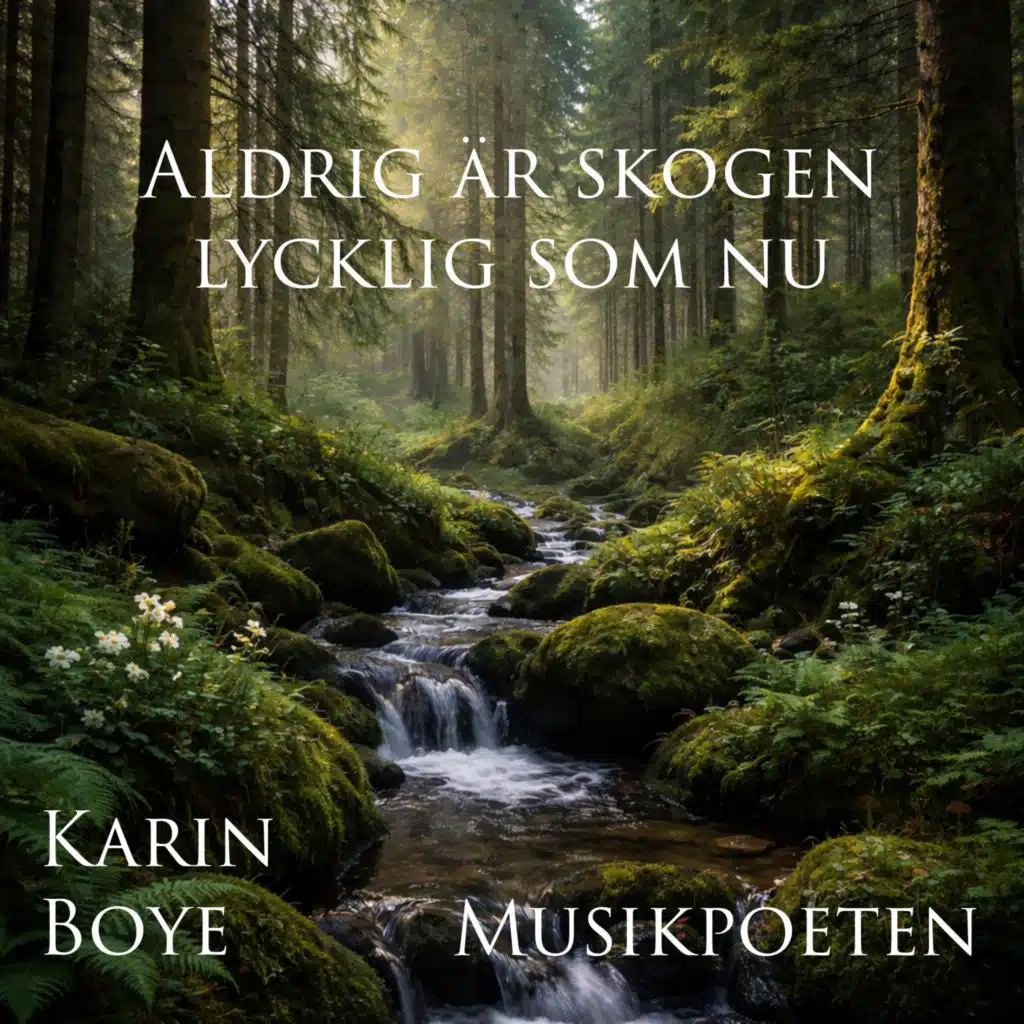 Aldrig är skogen lycklig som nu (Text: Karin Boye)