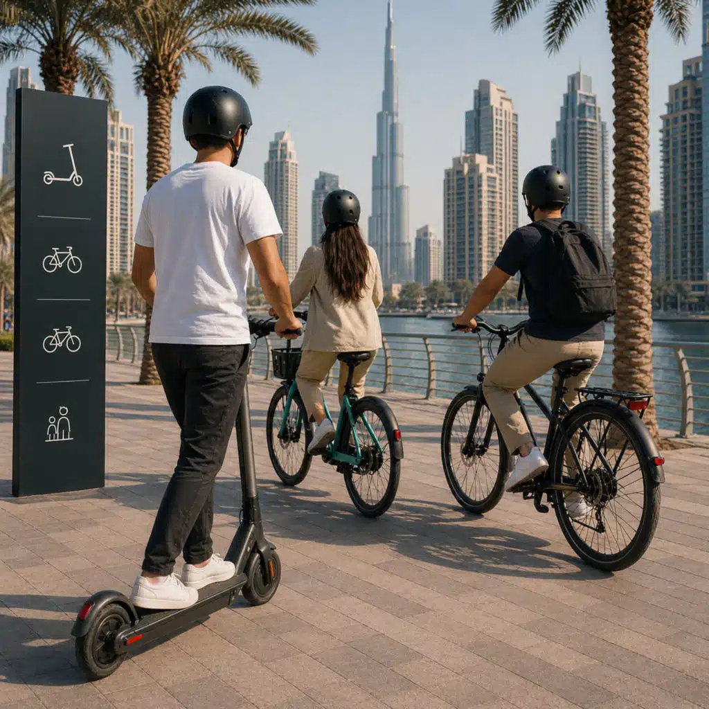 Stricter monitoring of e-scooter, e-bike and bicycle use in Dubai