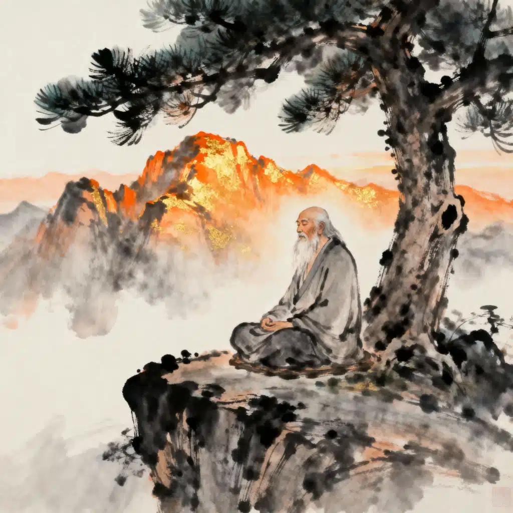 山间晨曦
