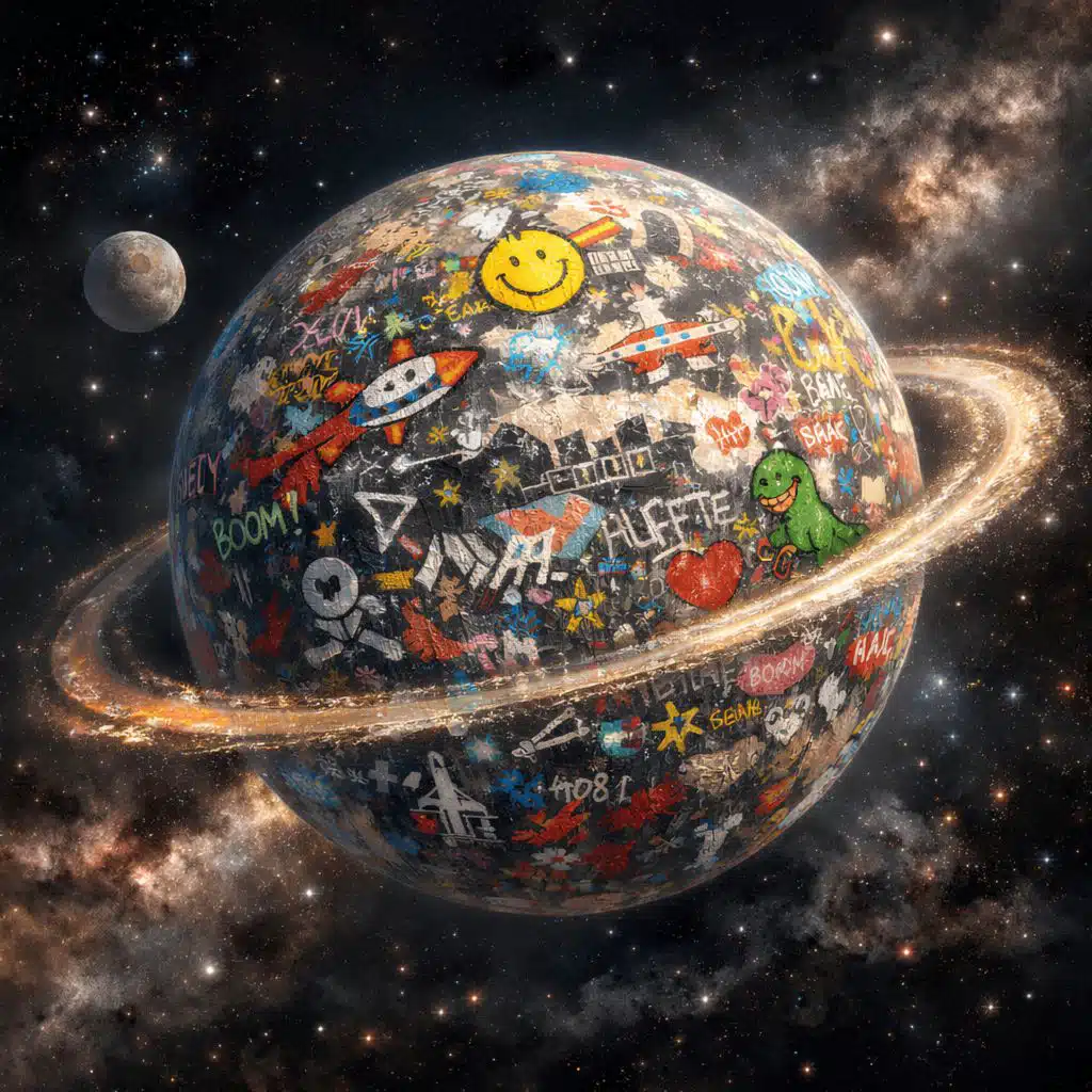 落書きの惑星