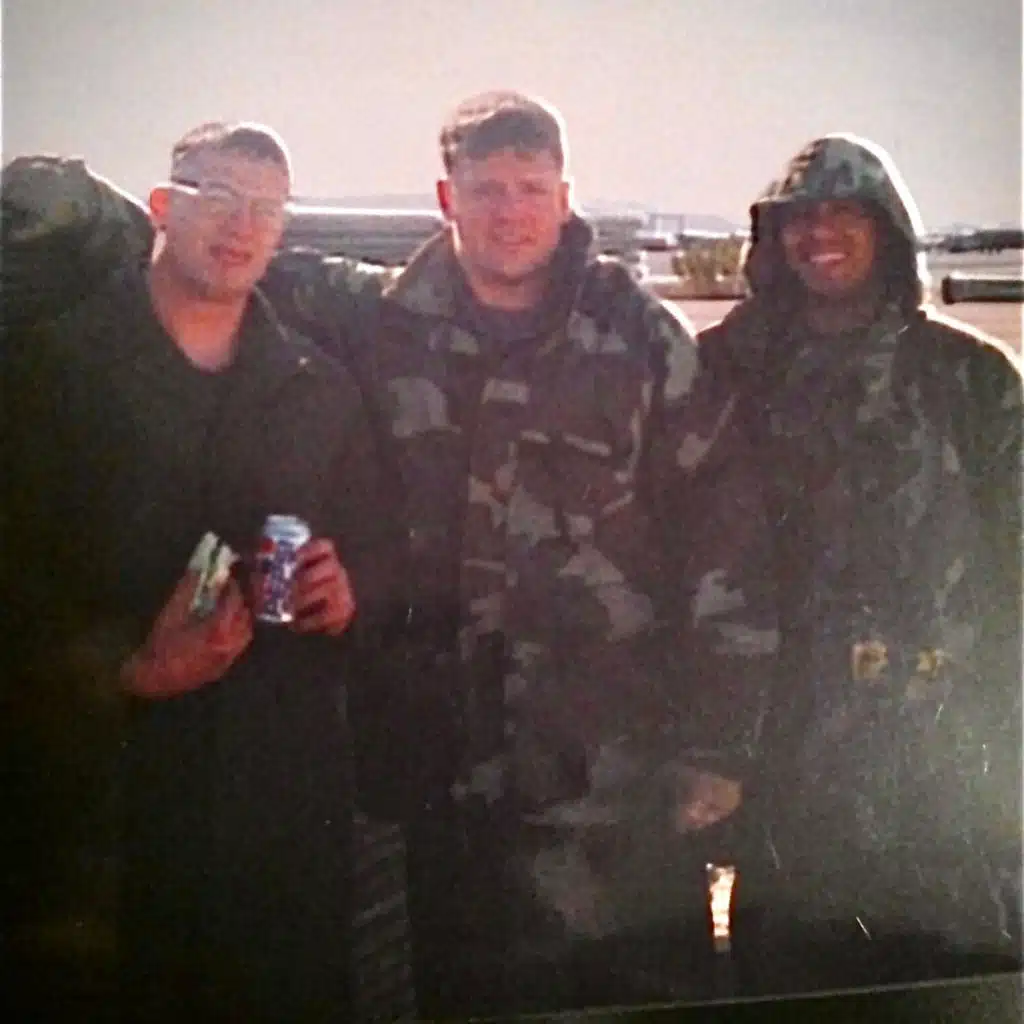 Pissed off Marine