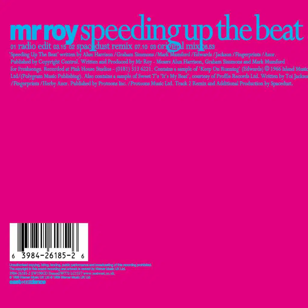 Speeding Up The Beat