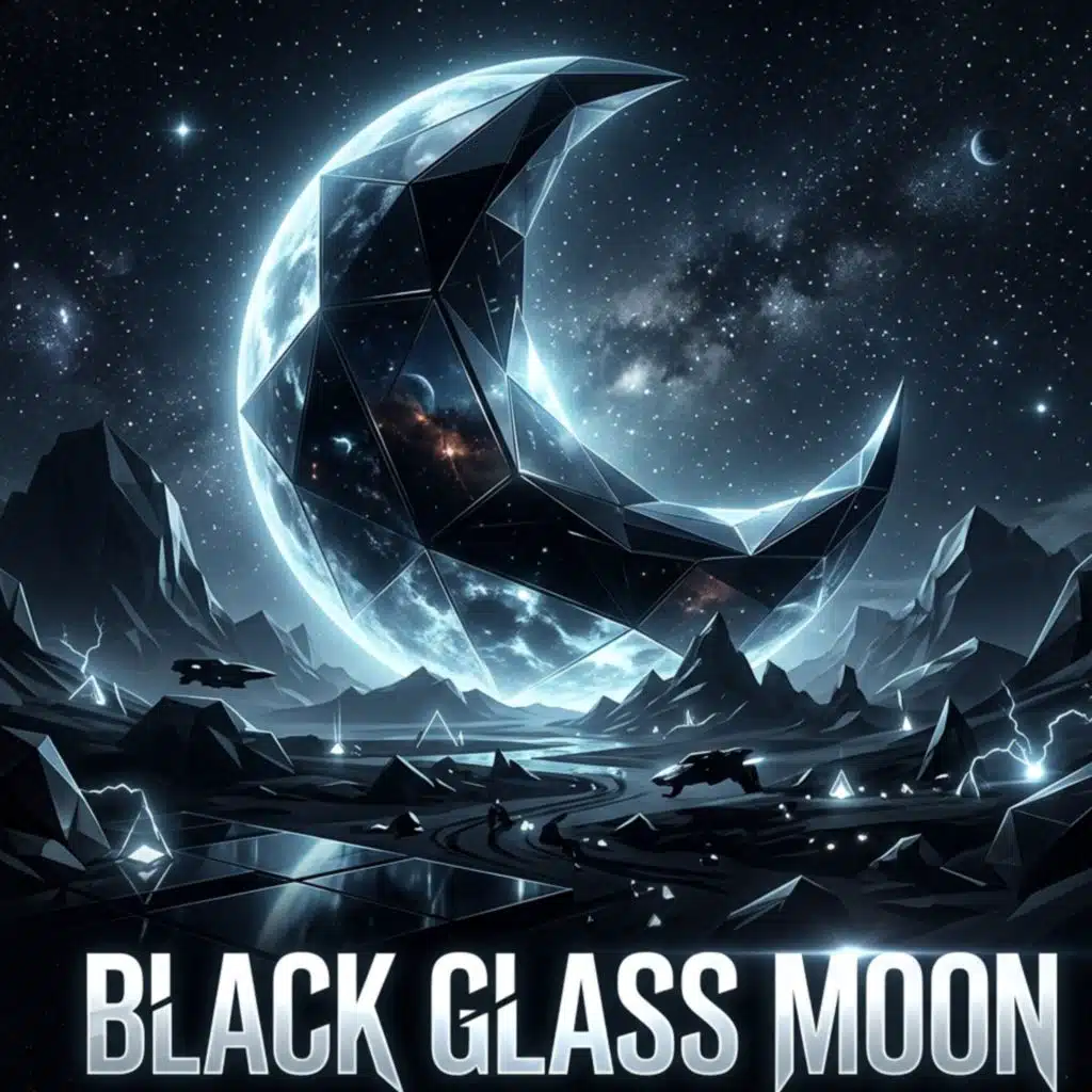 Black Glass Moon