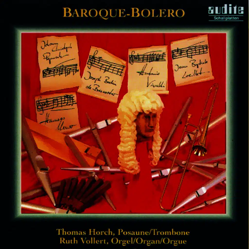 Various Composers: Baroque - Bolero - Barocke Musik Für Posaune Und Orgel (Baroque Music for Trombone and Organ)