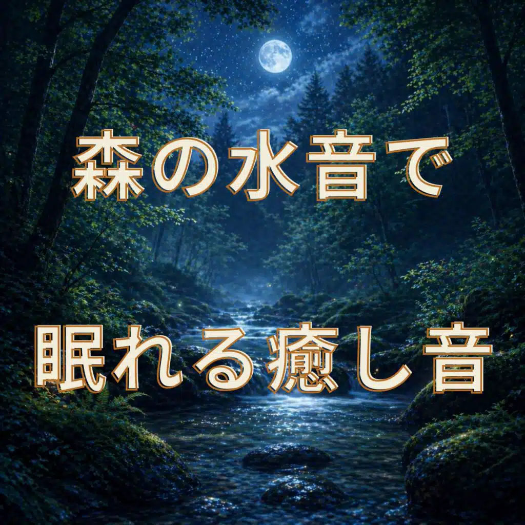 森の水音で眠れる癒し音