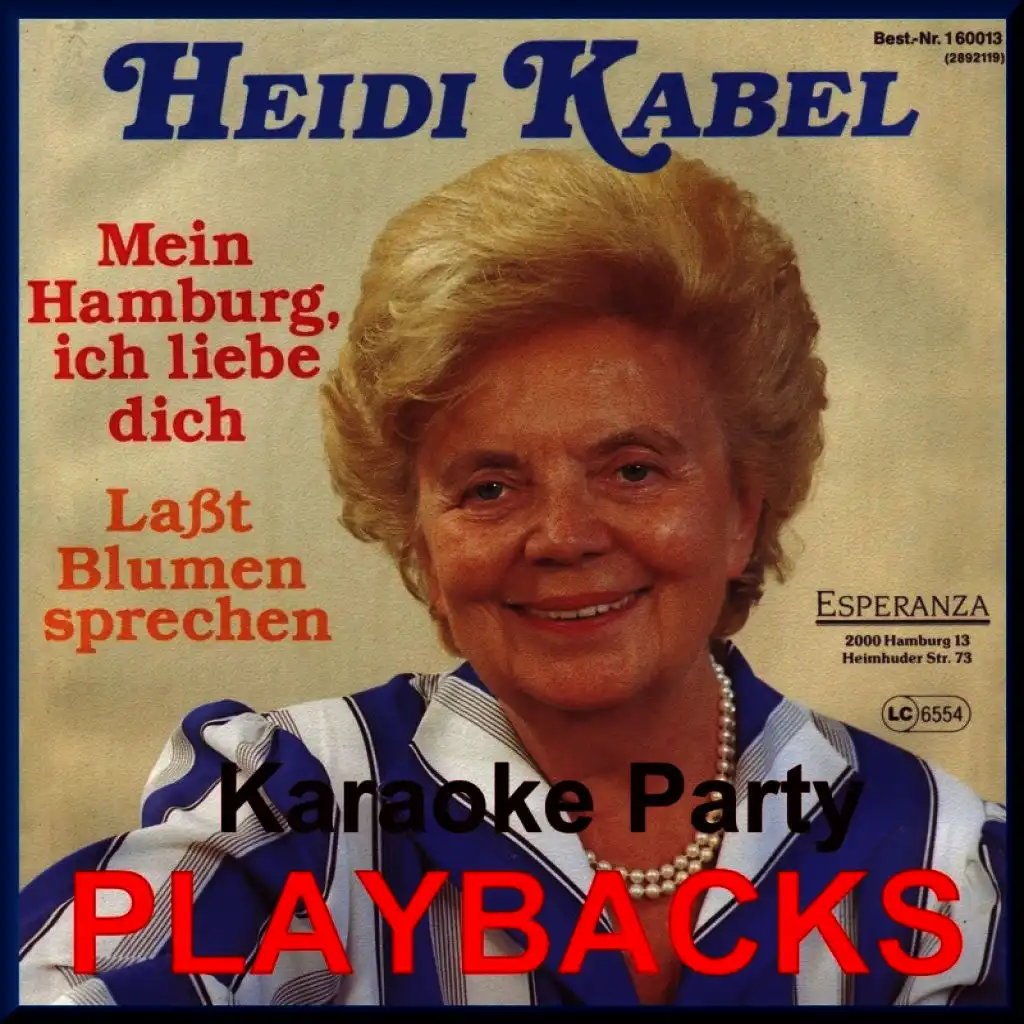 Heidi Kabel Playbacks - Karaoke Party - German Folksongs