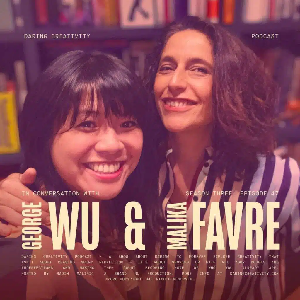 Dare to start with an audience of one - Malika Favre & George Wu
