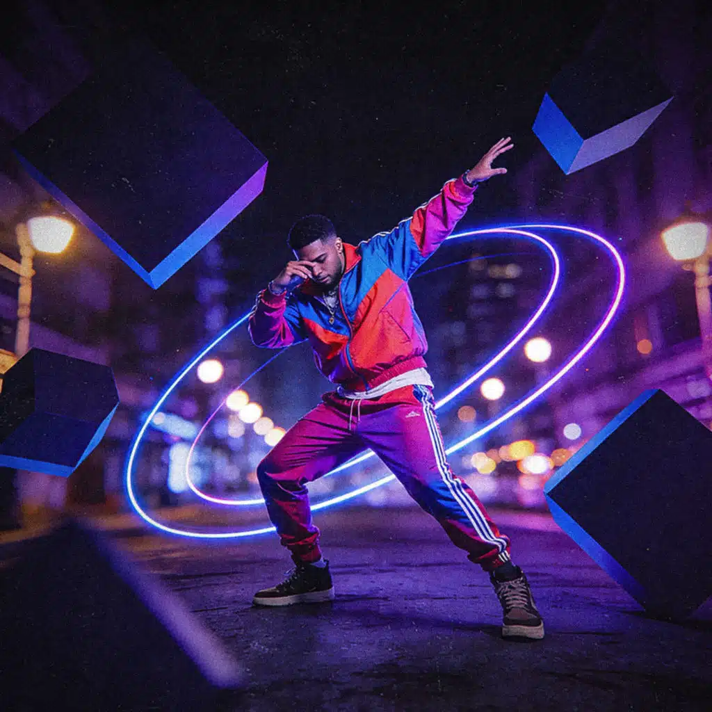 Noche de baile callejero en el gueto