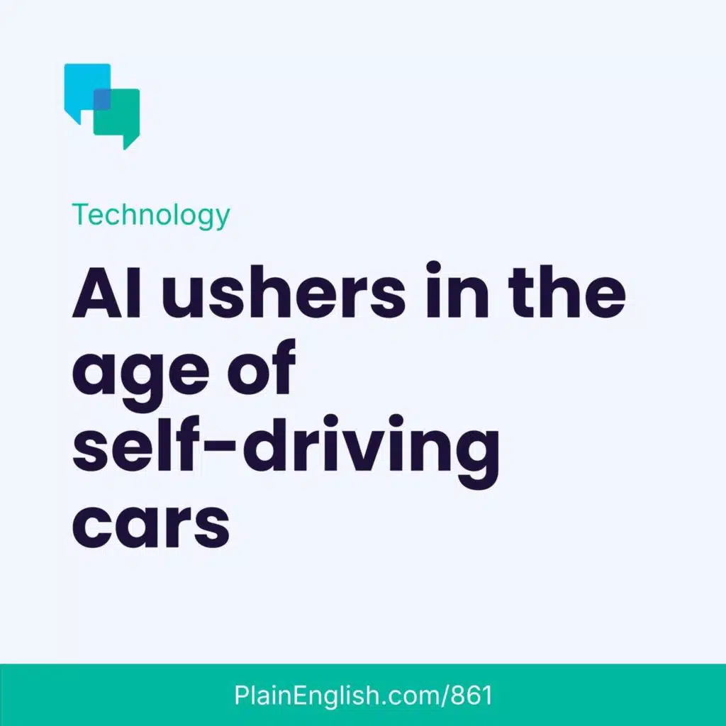 Self driving cars are officially here