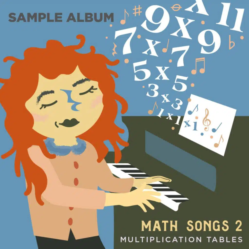 Math Songs 2 Multiplication Tables (Sample Album)