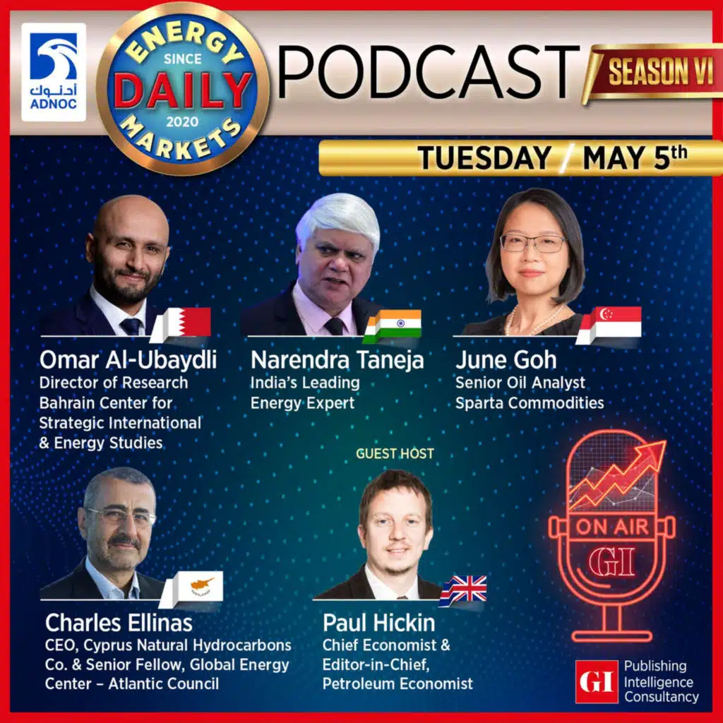 PODCAST: Daily Energy Markets - May 5th