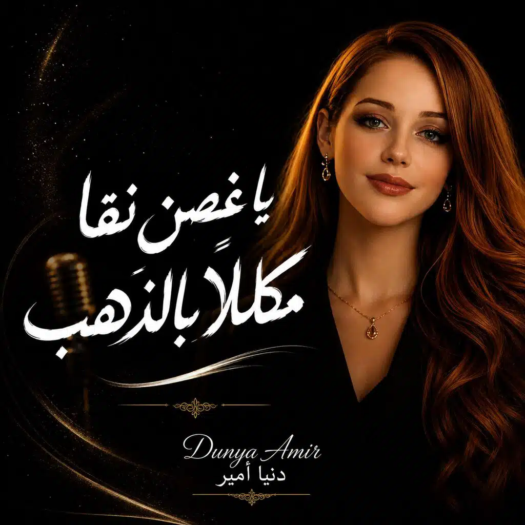 يا غصن نقا مكللاً بالذهب