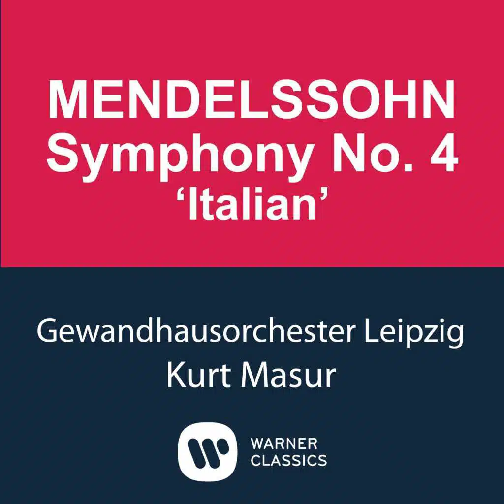 Mendelssohn: Symphony No. 4 "Italian"