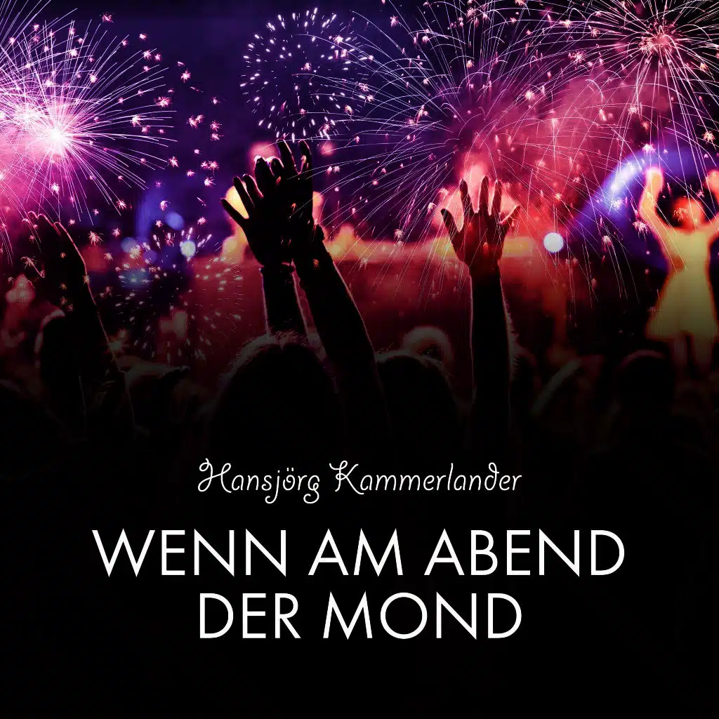 Wenn am Abend der Mond