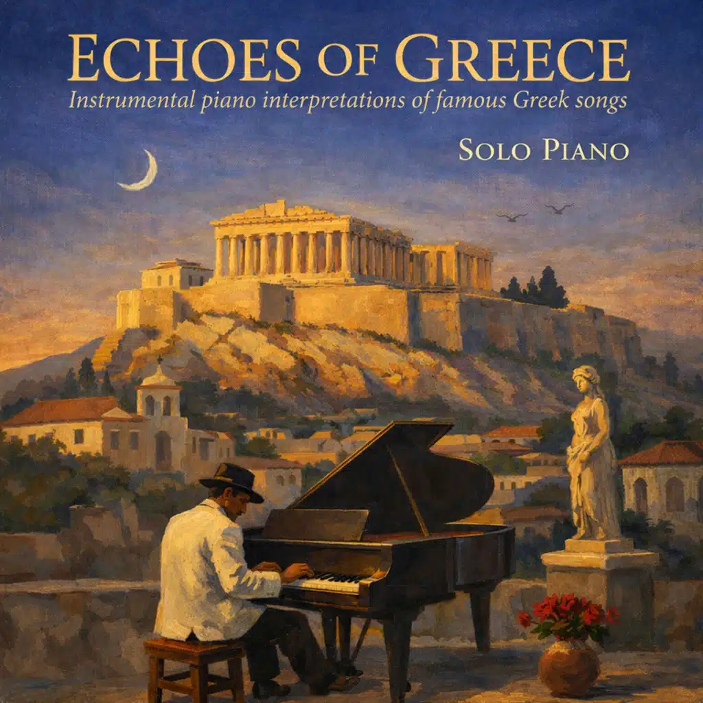 Echoes Of Greece (Instrumental Piano Interpretations Of Famous Greek Songs) (Solo Piano)