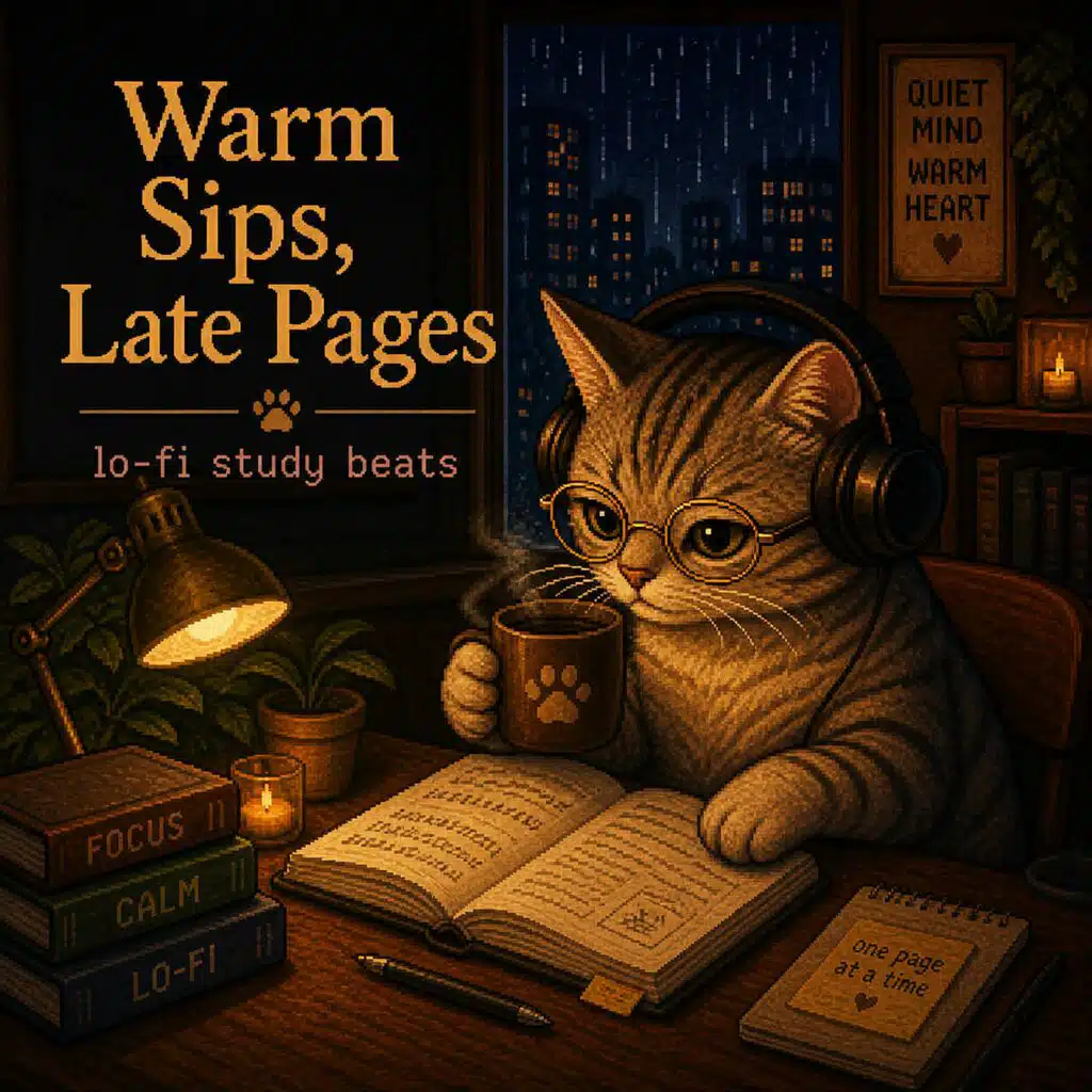 Warm Sips, Late Pages