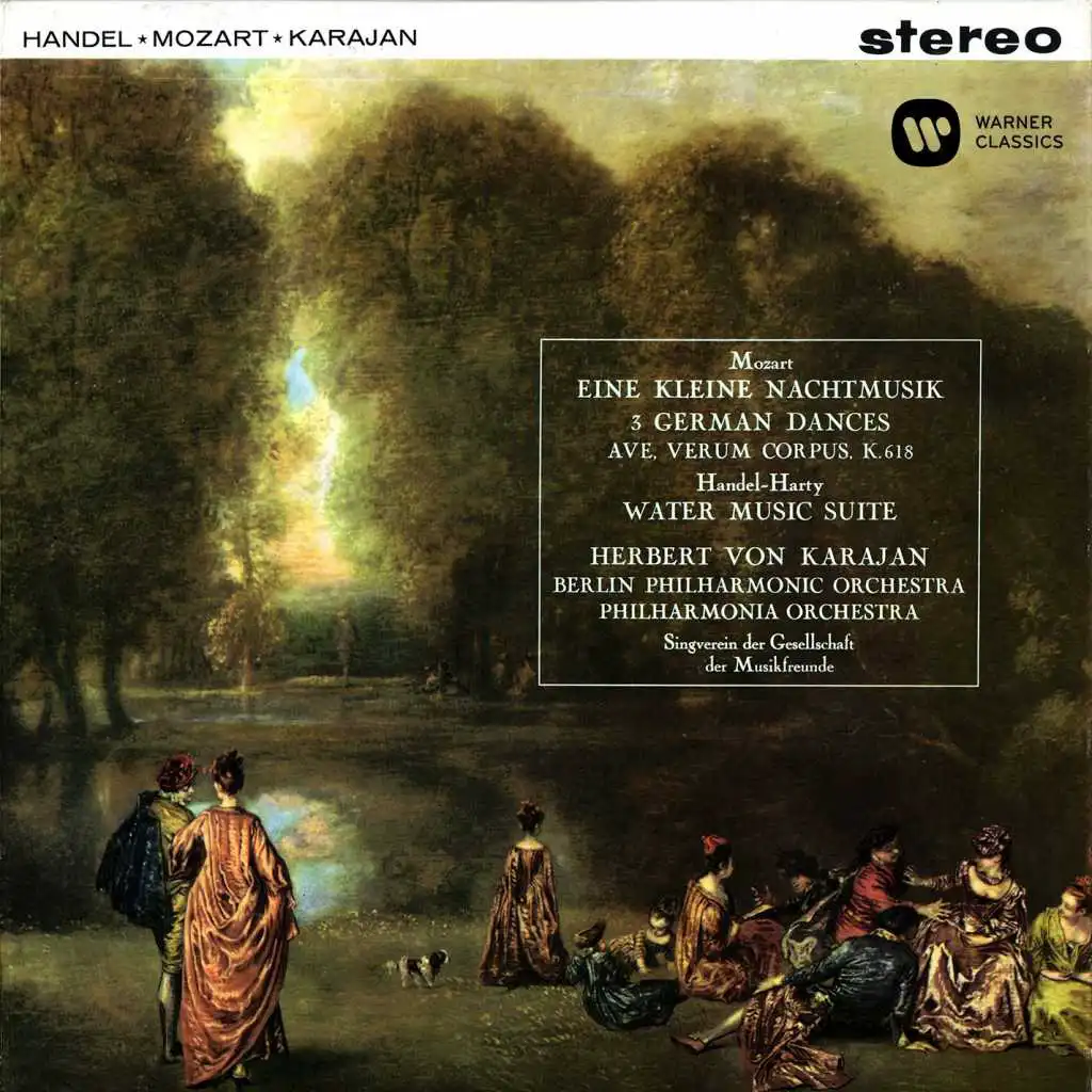 Mozart: Serenade No. 13, Ave verum corpus, German Dances -  Handel: Water Music (feat. Berliner Philharmoniker)