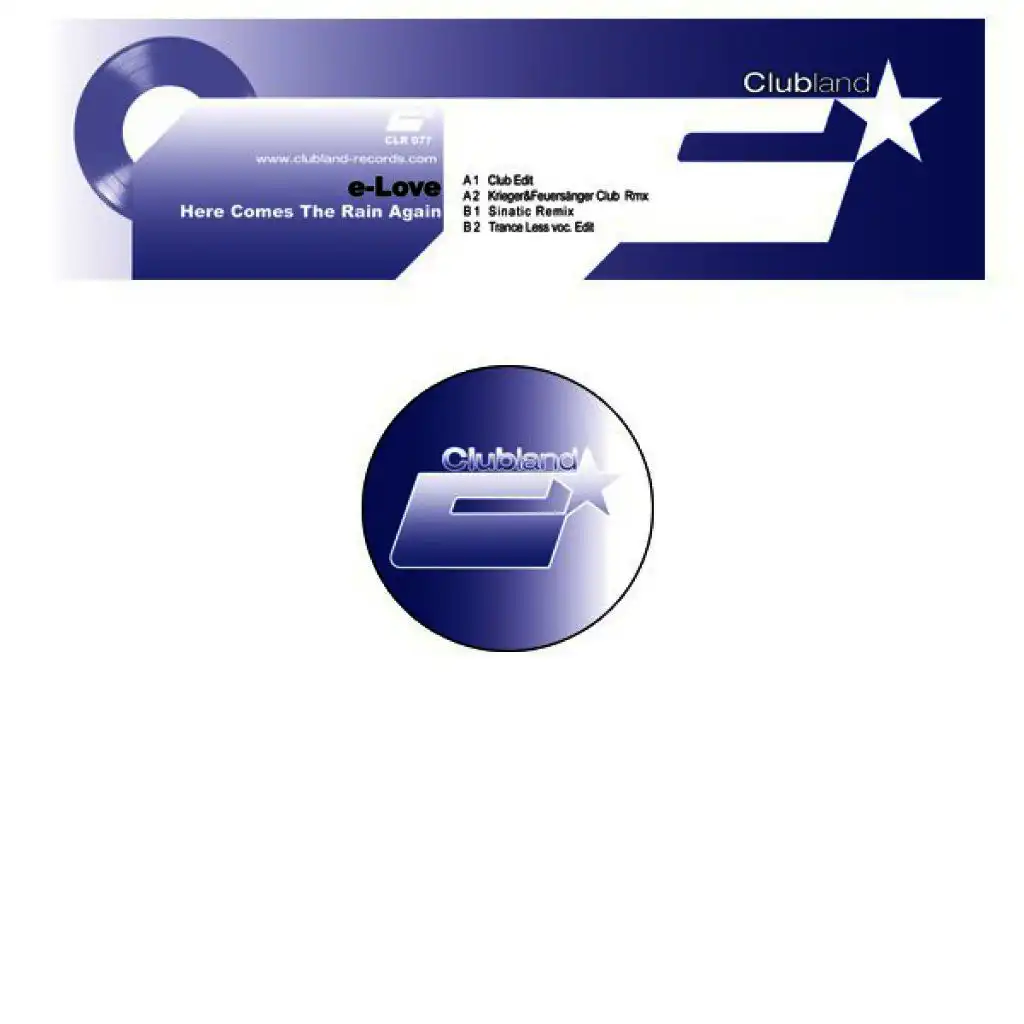 Here Comes the Rain Again