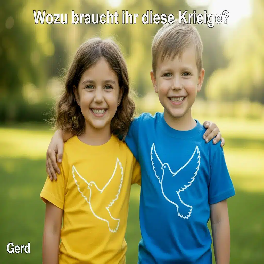Wozu braucht ihr diese Kriege