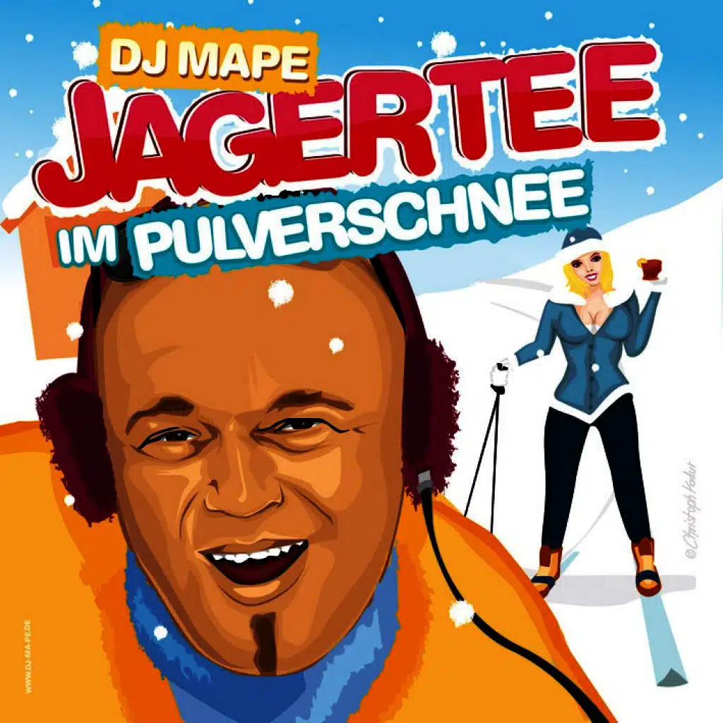 Jagertee Im Pulverschnee