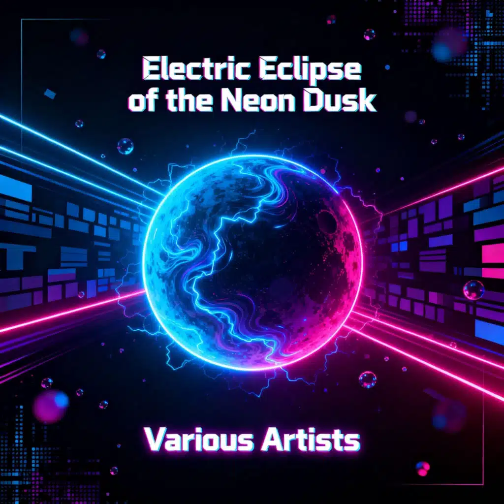 Electric Eclipse of the Neon Dusk