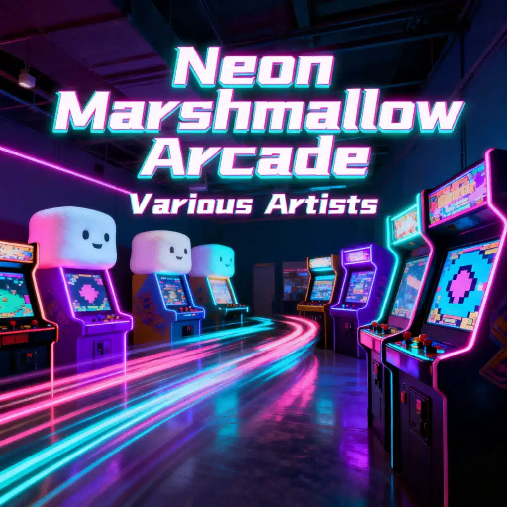 Neon Marshmallow Arcade