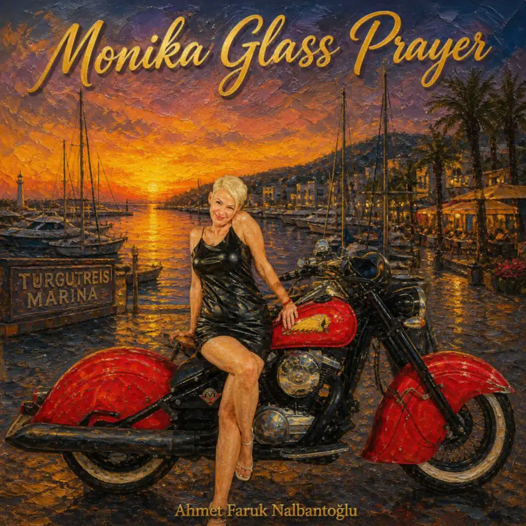 Monika glass prayer