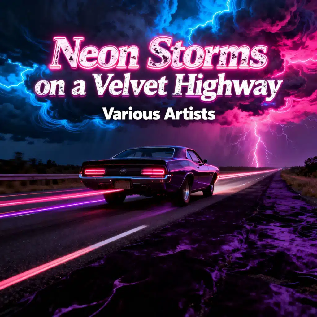 Neon Storms on a Velvet Highway