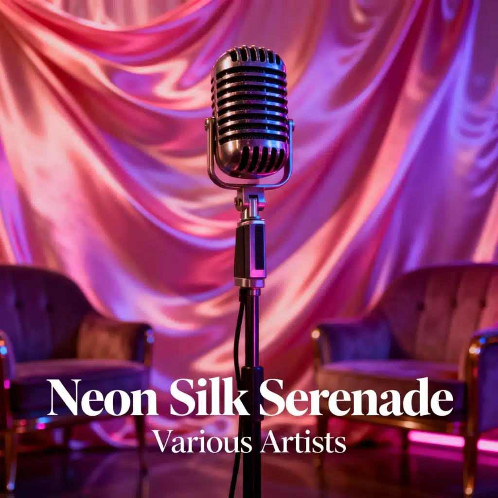 Neon Silk Serenade