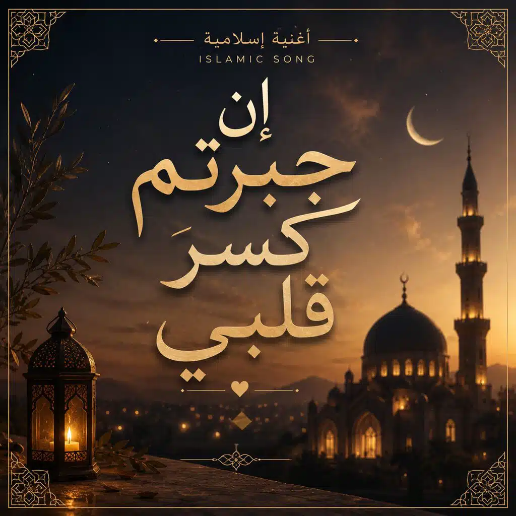 إن جبرتم كسر قلبي