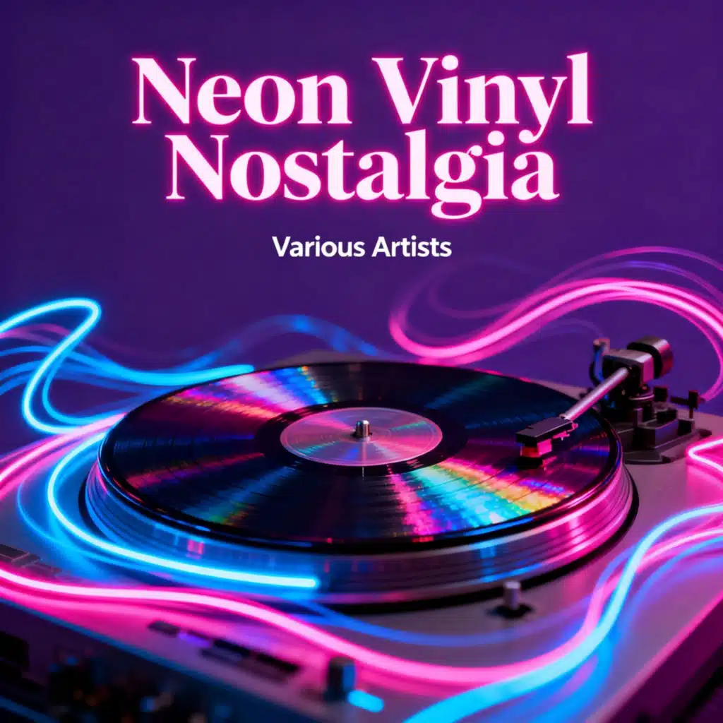 Neon Vinyl Nostalgia