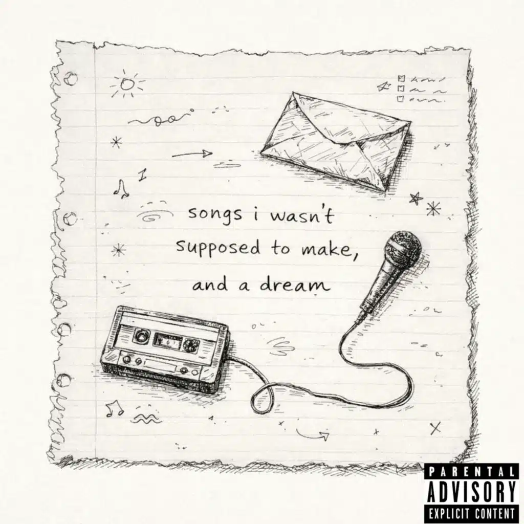 songs i wasn't supposed to make, and a dream