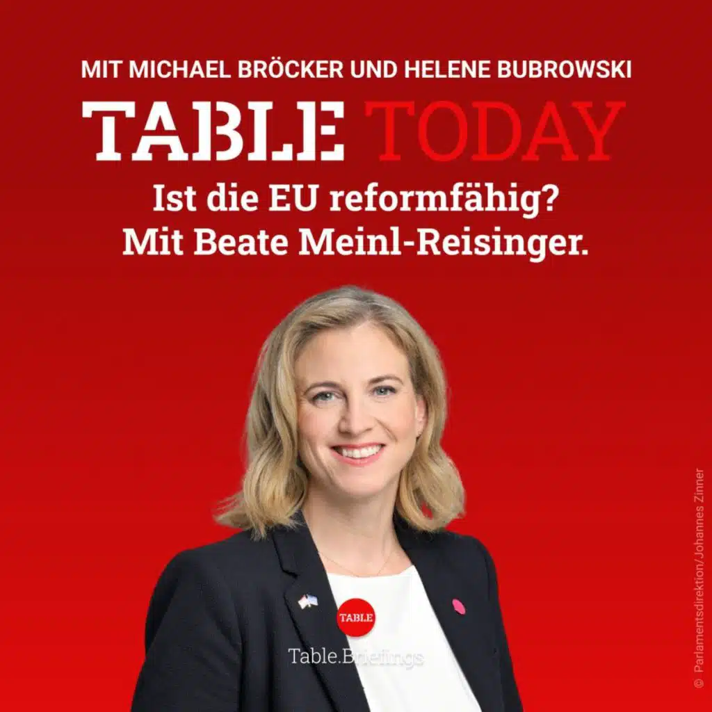 Ist die EU reformfähig? Mit Beate Meinl-Reisinger.