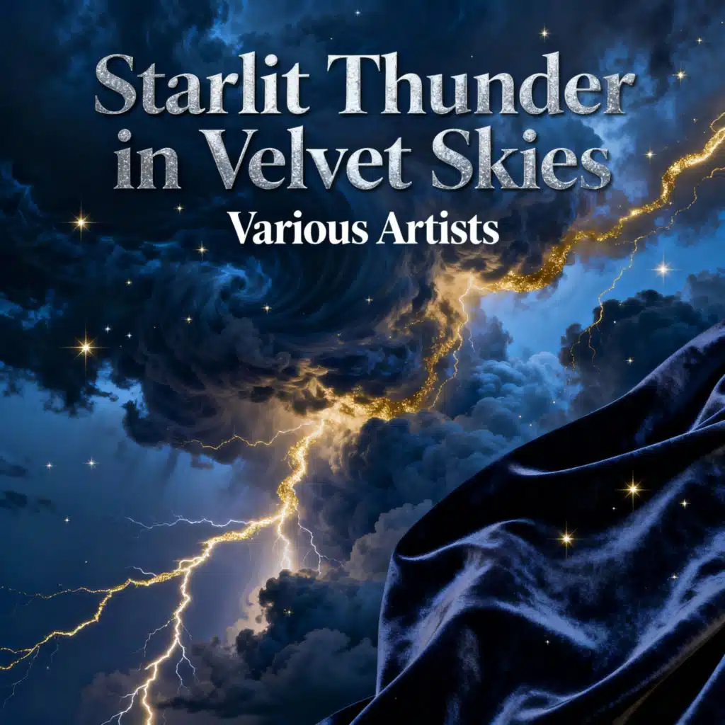 Starlit Thunder in Velvet Skies