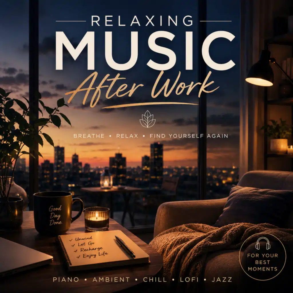 Relaxing after work