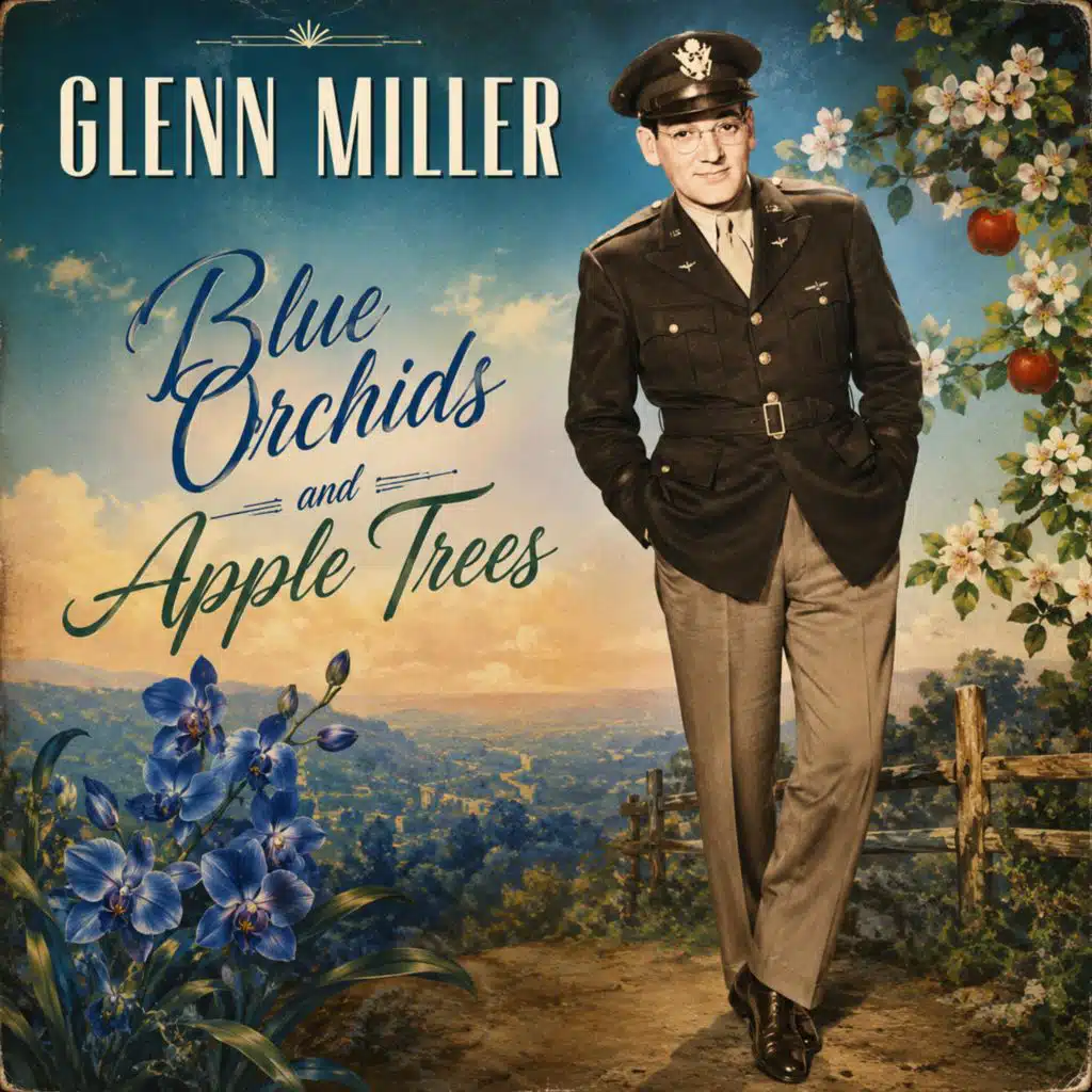 Blue Orchids and Apple Trees