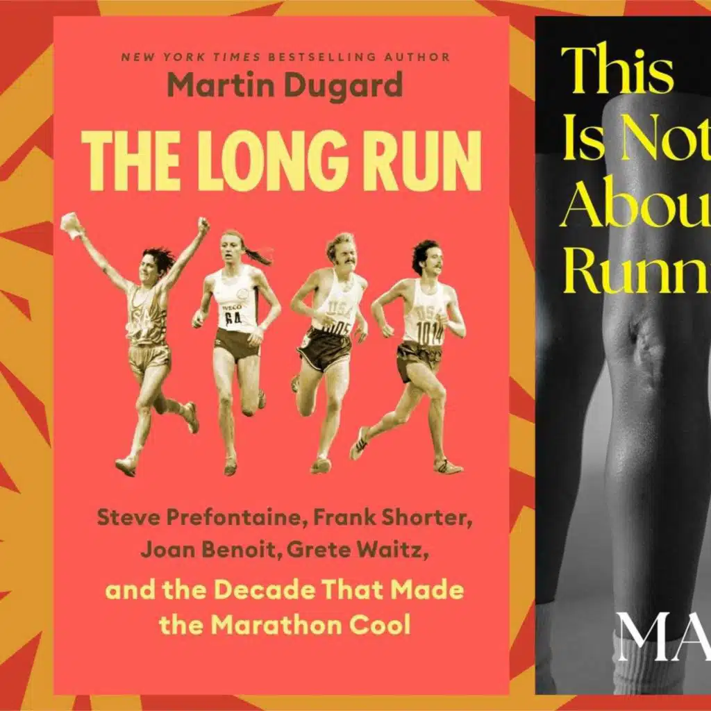 Two new books approach running from different angles