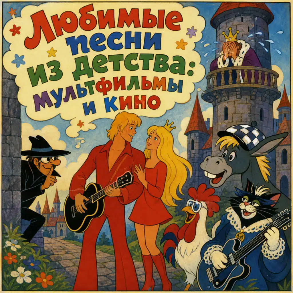 Любимые песни из детства. Мультфильмы и кино