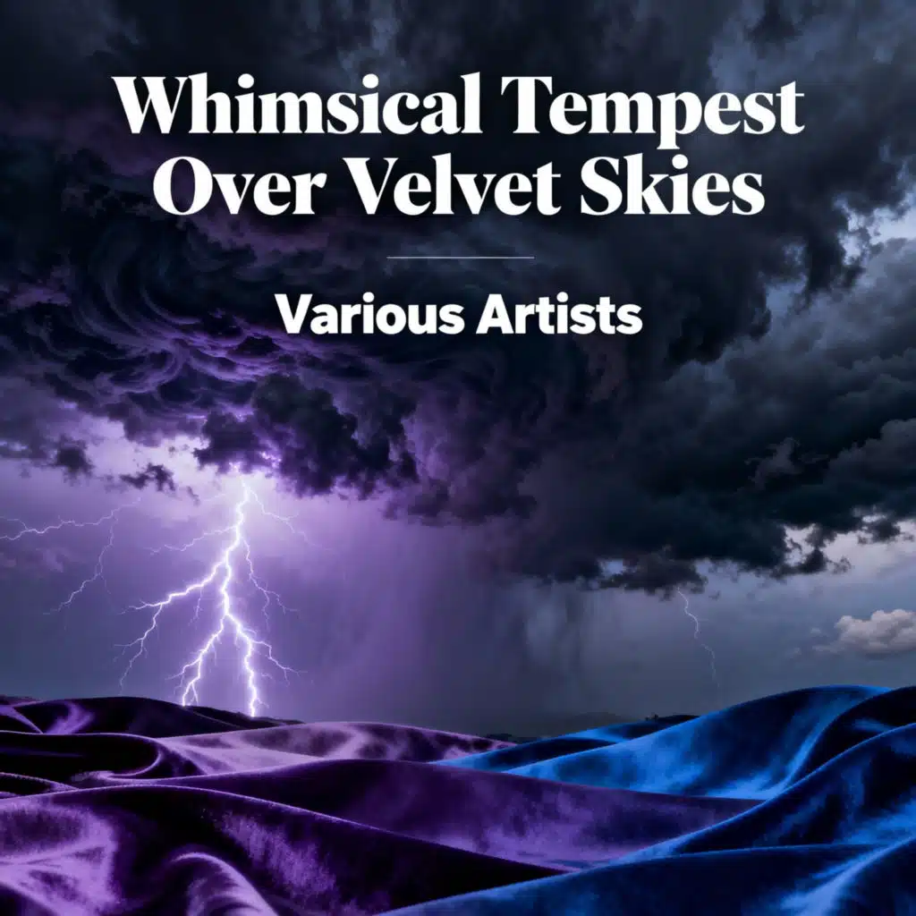 Whimsical Tempest Over Velvet Skies