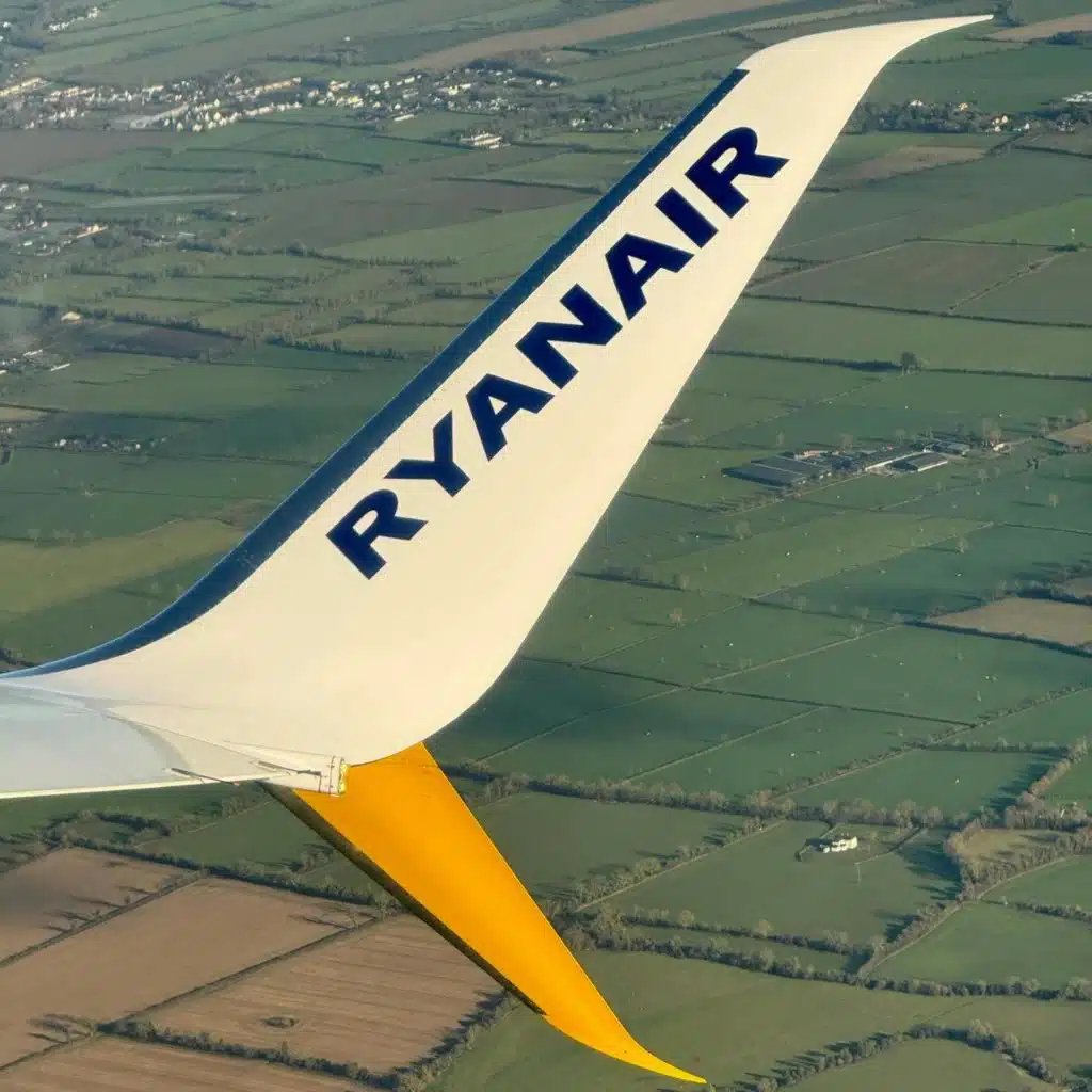 Ryanair profits up 40% after tax for the full financial year.