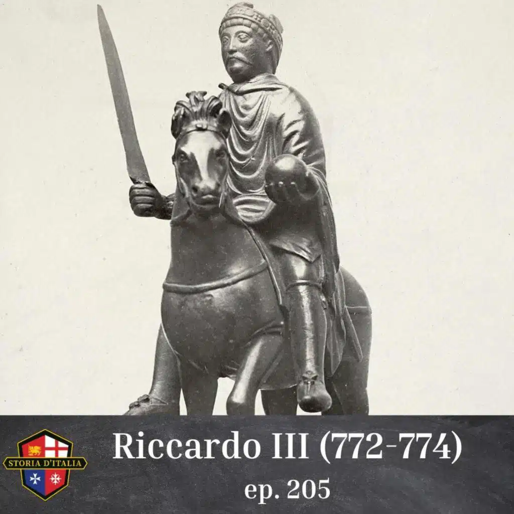 Riccardo III (772-774), ep. 205