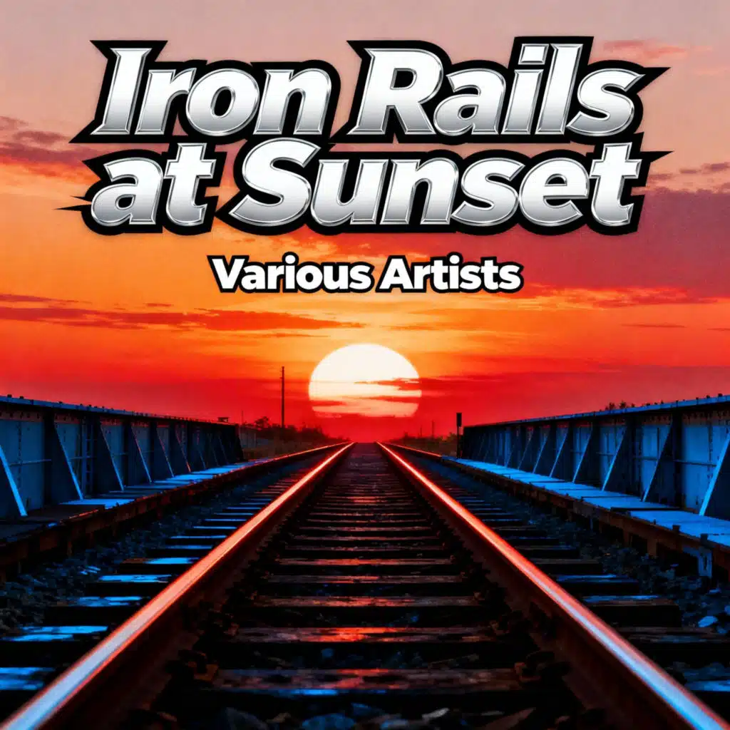 Iron Rails at Sunset