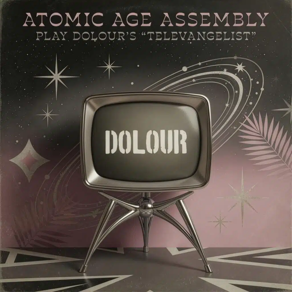 Atomic Age Assembly Play Dolour's Televangelist