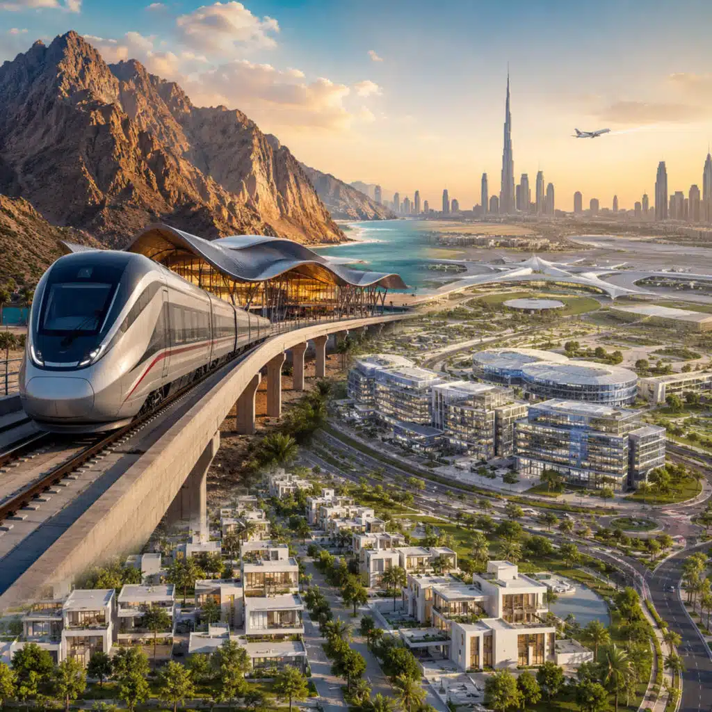 UAE’s next mega communities: From rail links to airport cities