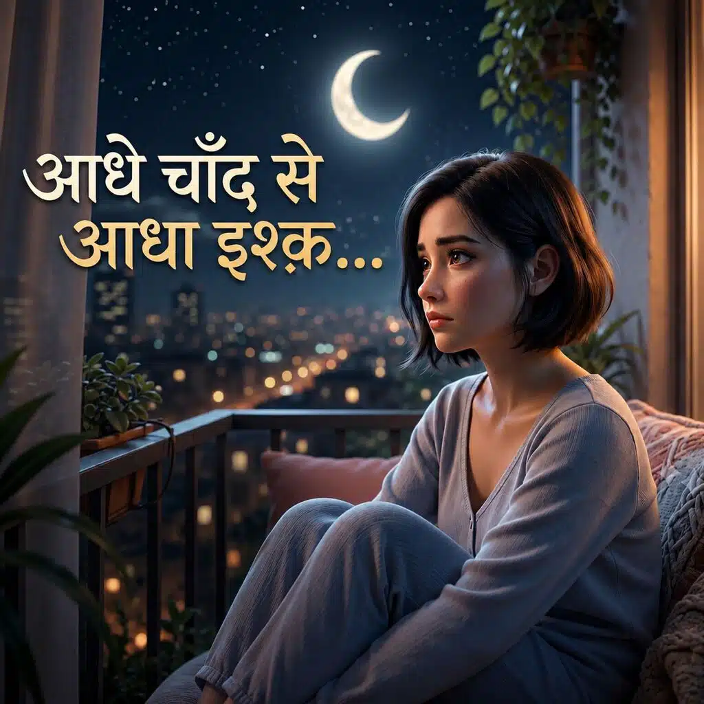 Aadhe Chand Se Aadha Ishq