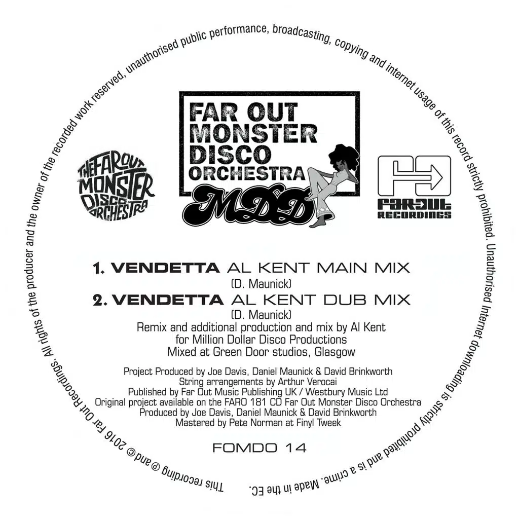 Vendetta (Al Kent Remix) [feat. Arthur Verocai]