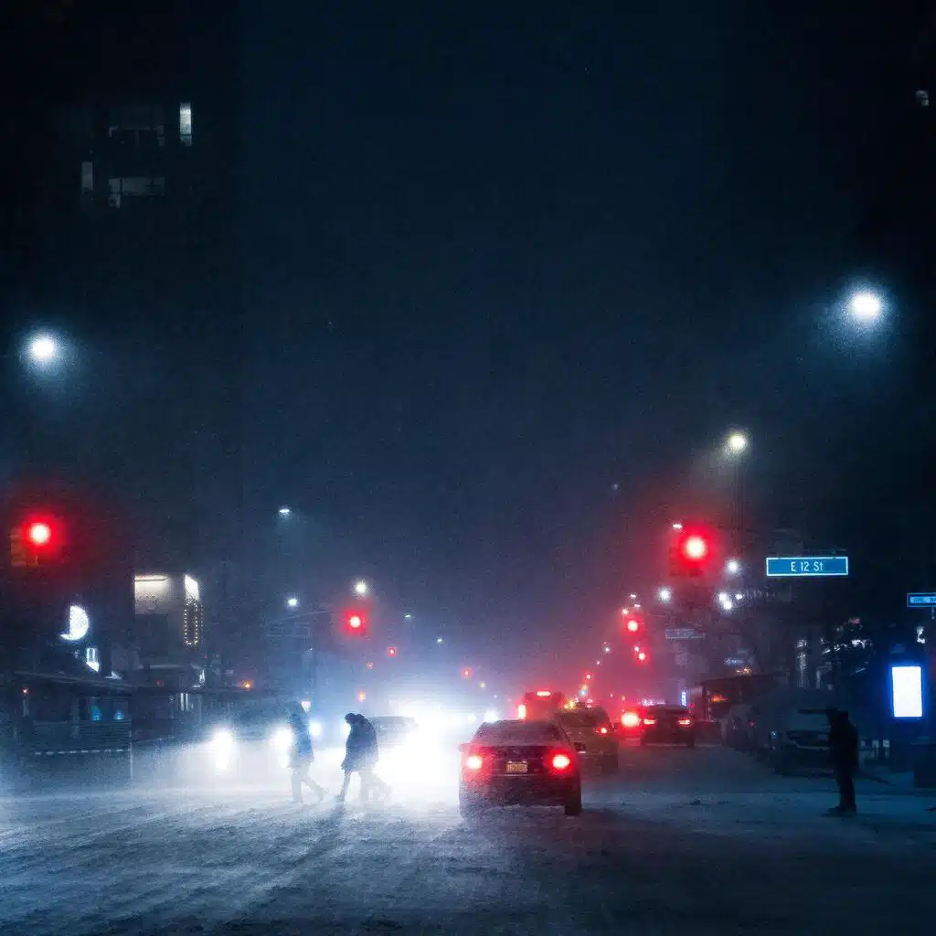 Snow.